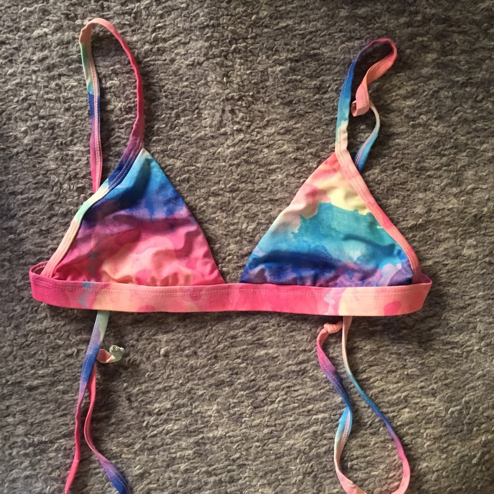 Ripcurl watercolor triangle top